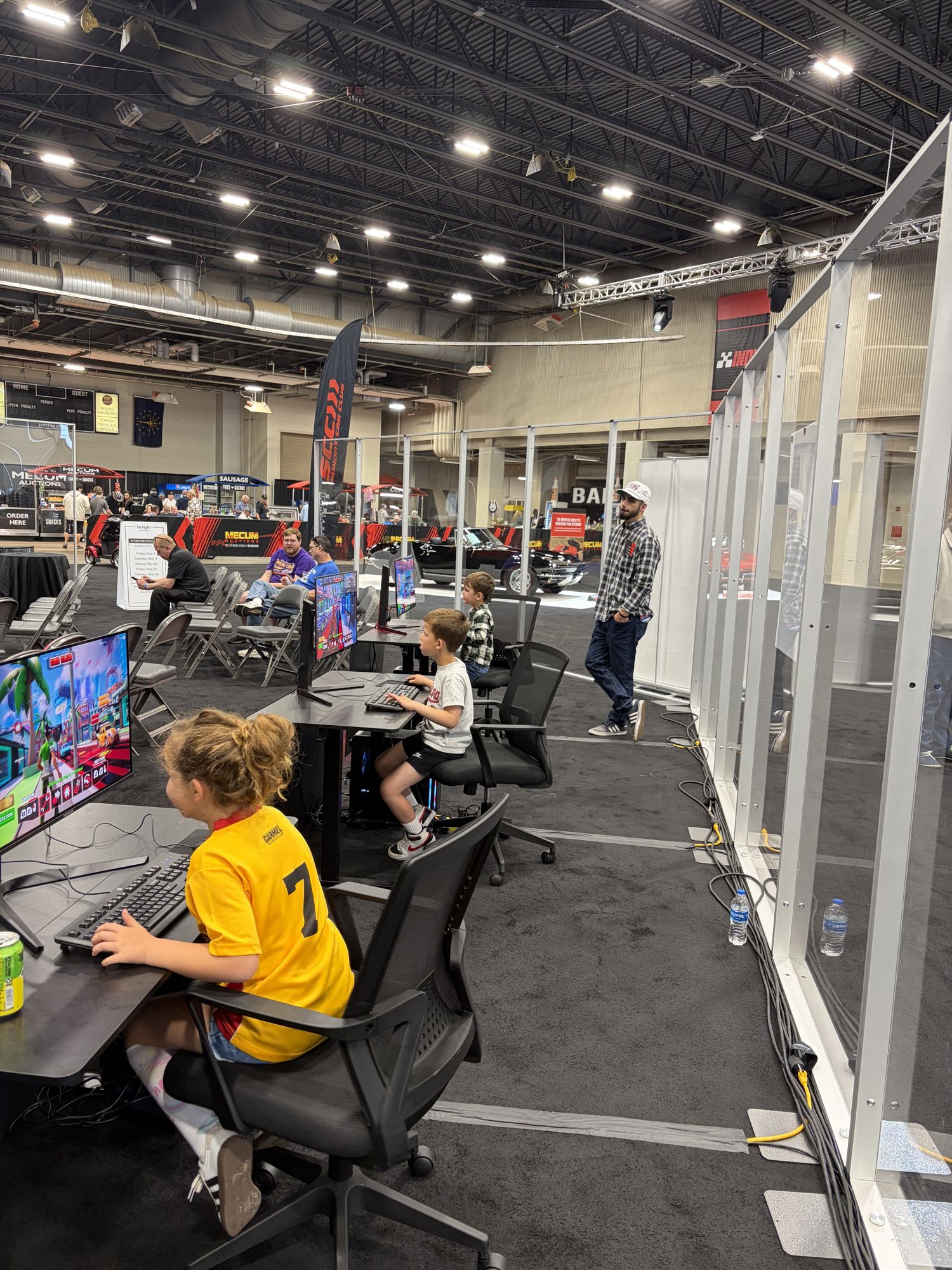 Playing SCC at Mecum Indy